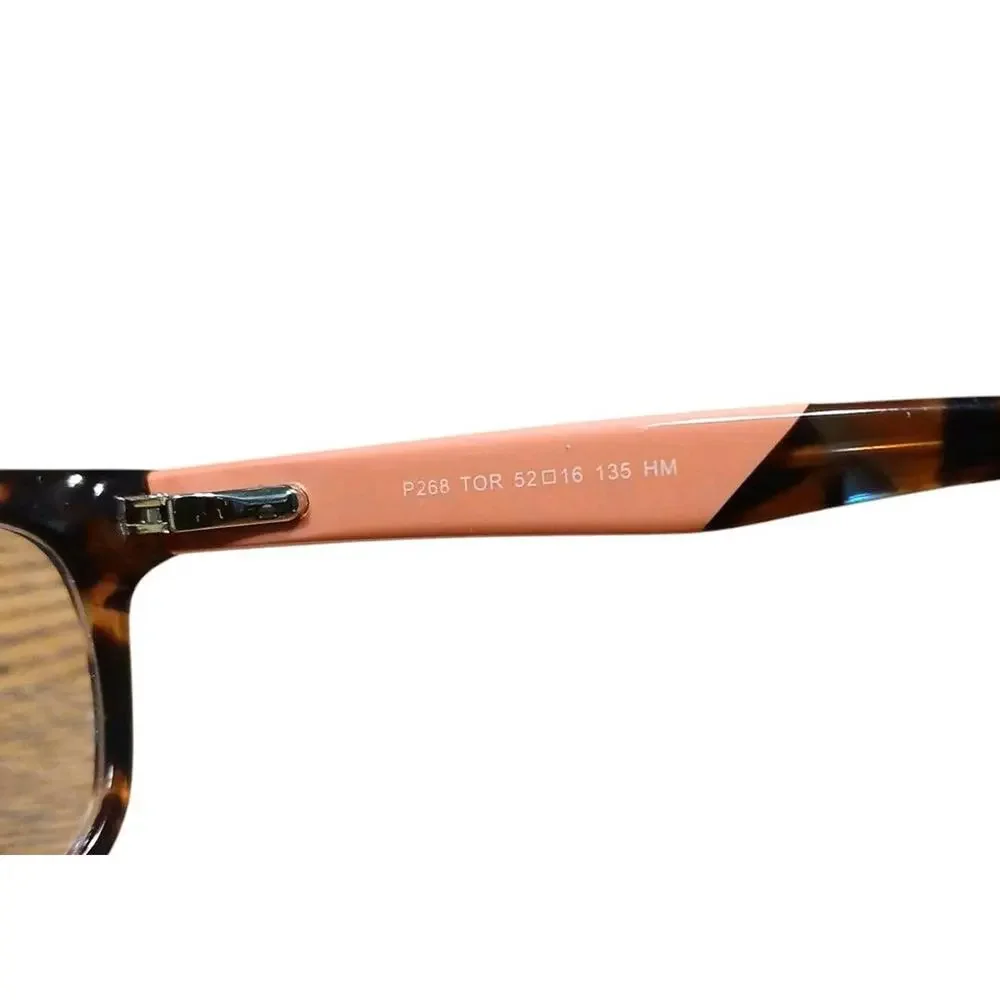 Phoebe Eyeglasses Frame ONLY P268‎ Women Multicolor Full Rim Rectangle 52-16-135